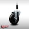 Service Caster 4'' SS Soft Rubber Wheel Swivel 7/8'' Expanding Stem Caster SCC-SSEX20S414-SRS-78 - alternate 2